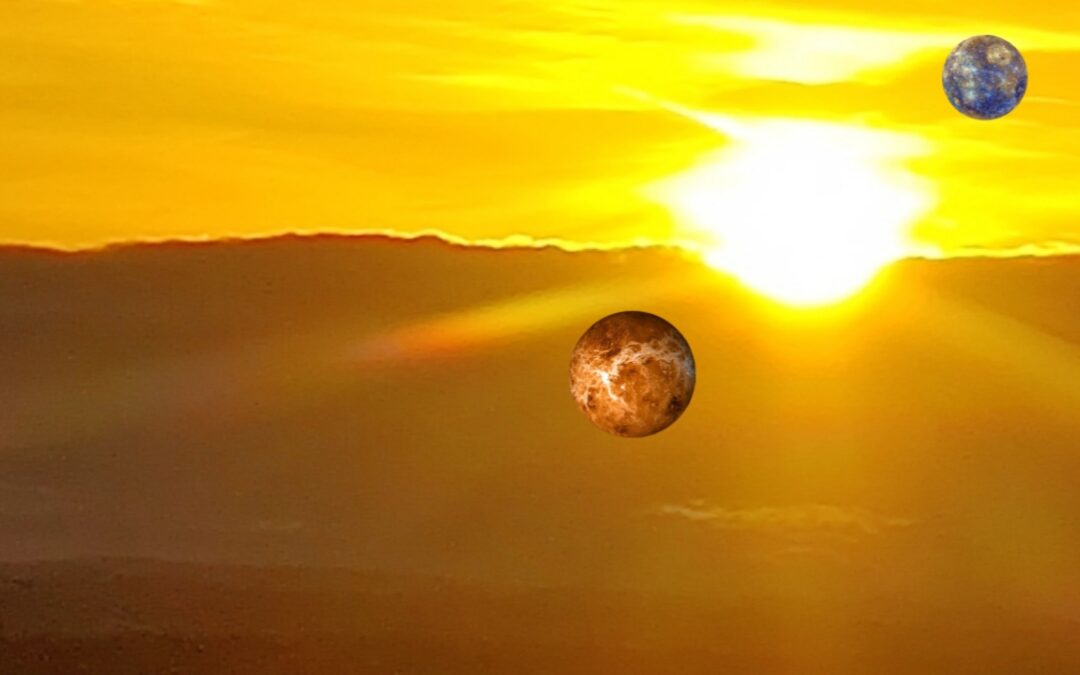 Venus Descends into The Interior Underworld